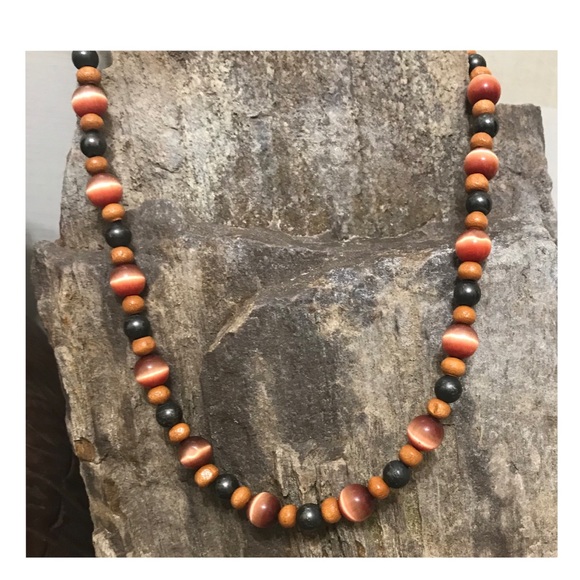 Hand Crafted Other - UNIQUE UNISEX UPCYCLED Handmade Beaded Necklace